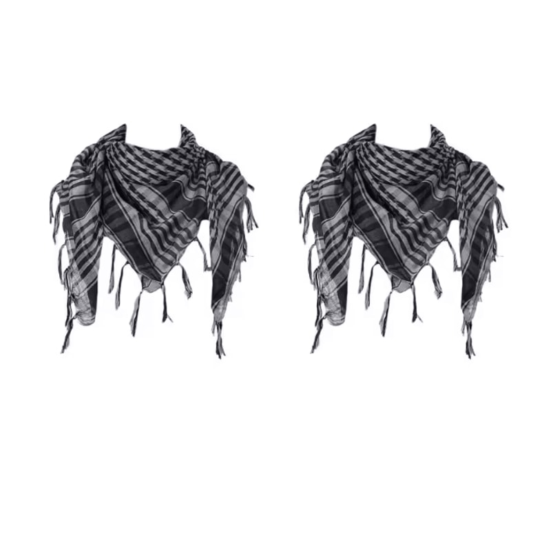 Tactical Desert Shemagh Scarf Lightweight Knitted Headscarf 12