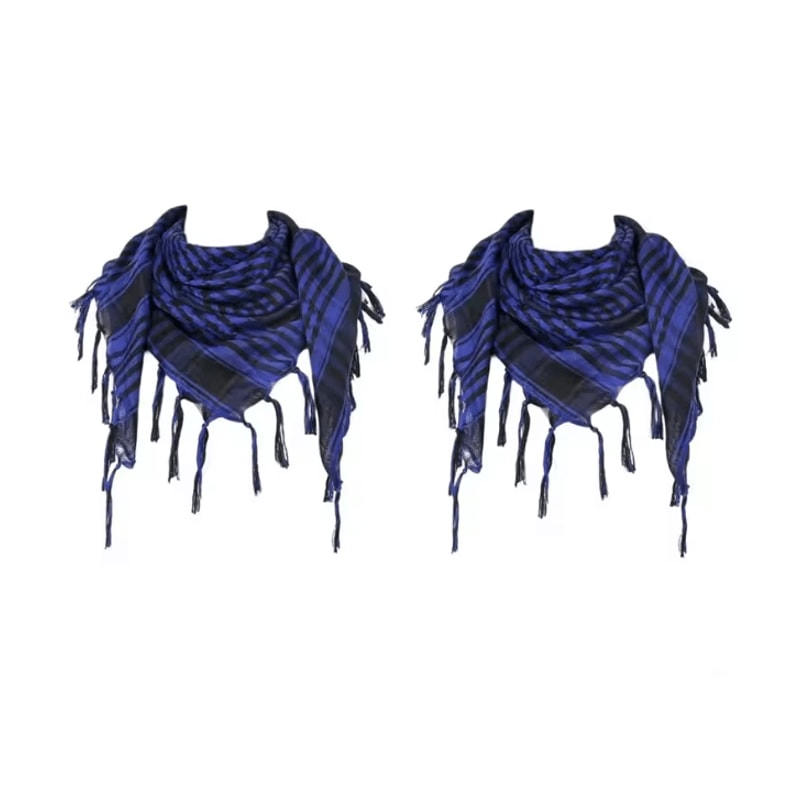 Tactical Desert Shemagh Scarf Lightweight Knitted Headscarf 14