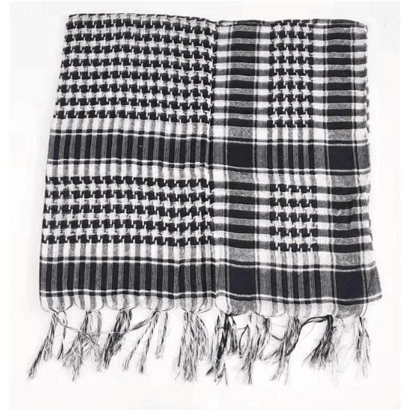 Tactical Desert Shemagh Scarf Lightweight Knitted Headscarf 2