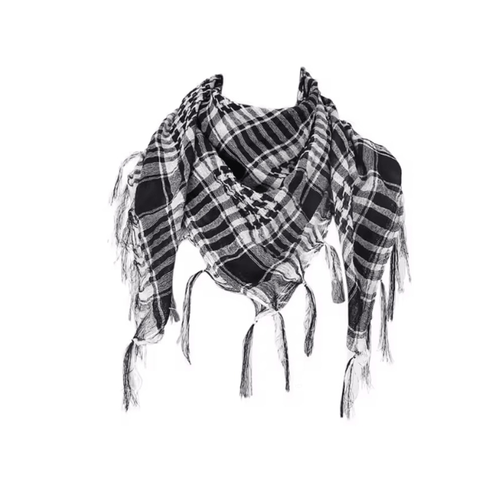 Tactical Desert Shemagh Scarf Lightweight Knitted Headscarf 3