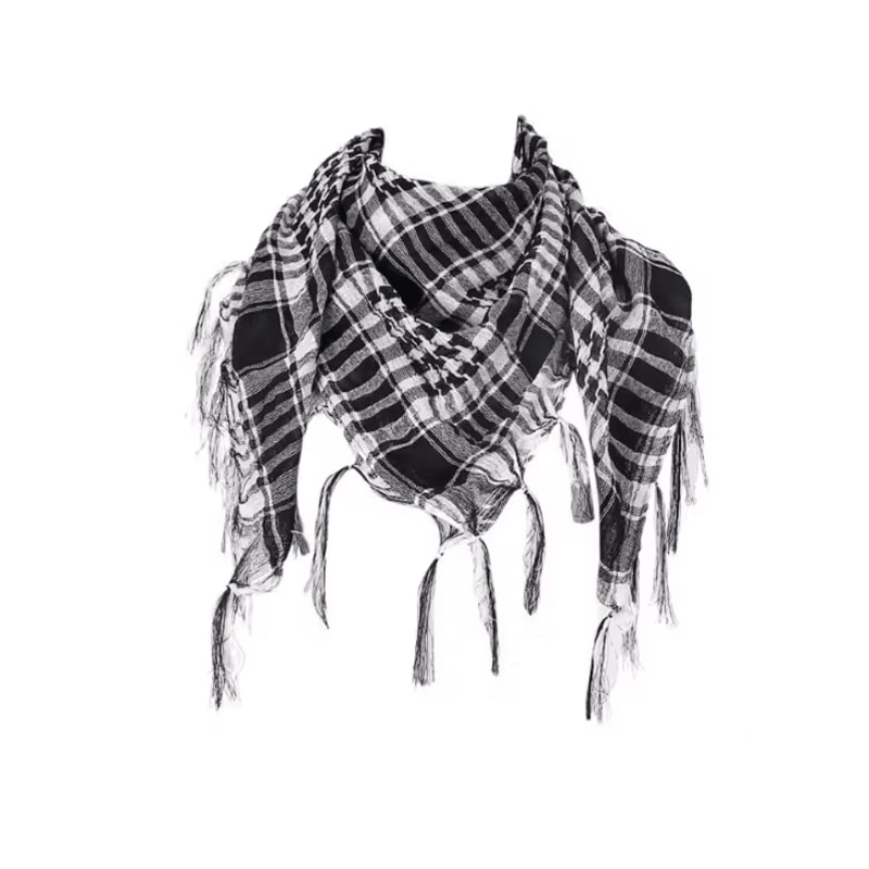 Tactical Desert Shemagh Scarf Lightweight Knitted Headscarf 3