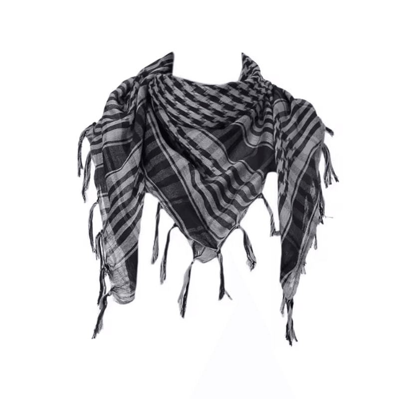 Tactical Desert Shemagh Scarf Lightweight Knitted Headscarf 4