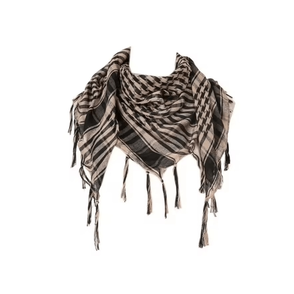 Tactical Desert Shemagh Scarf Lightweight Knitted Headscarf 8