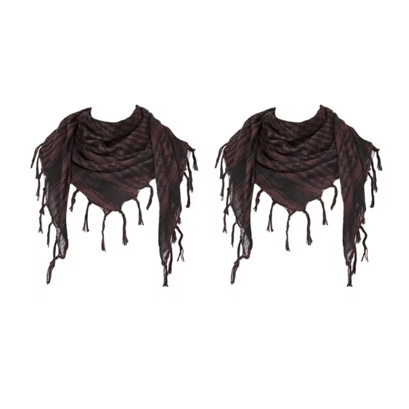 Tactical Desert Shemagh Scarf Lightweight Knitted Headscarf 18