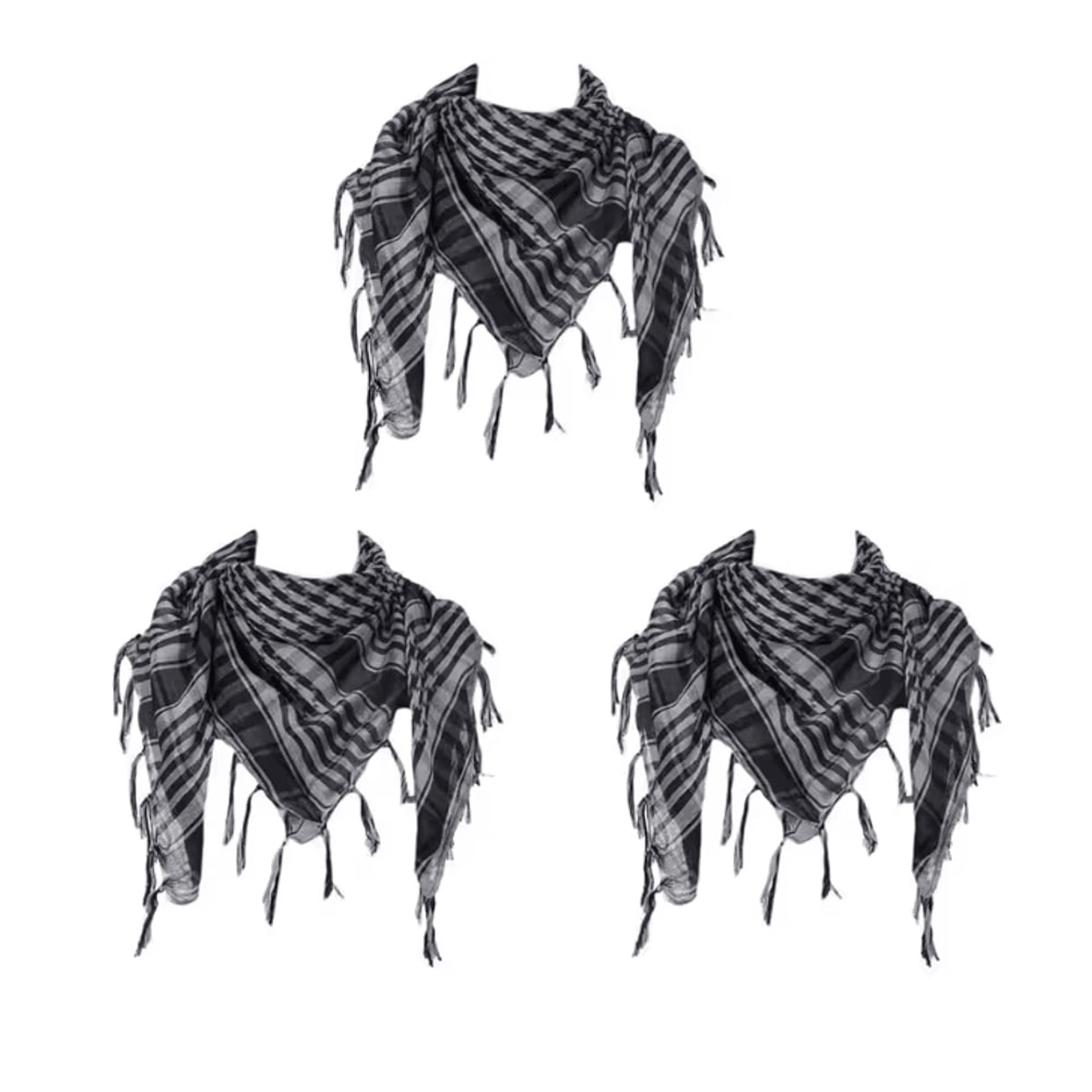 Tactical Desert Shemagh Scarf Lightweight Knitted Headscarf 21