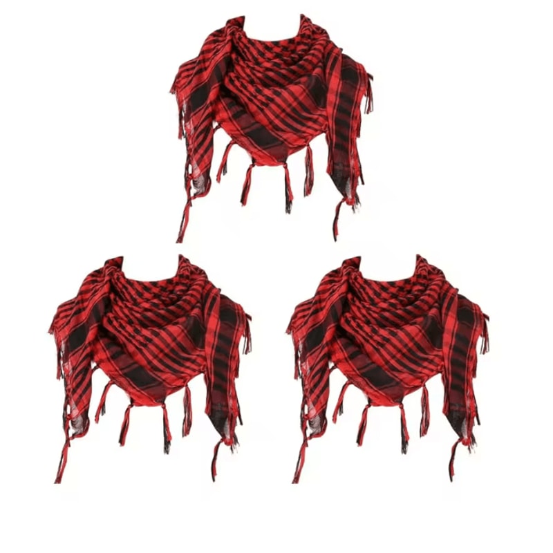 Tactical Desert Shemagh Scarf Lightweight Knitted Headscarf 22