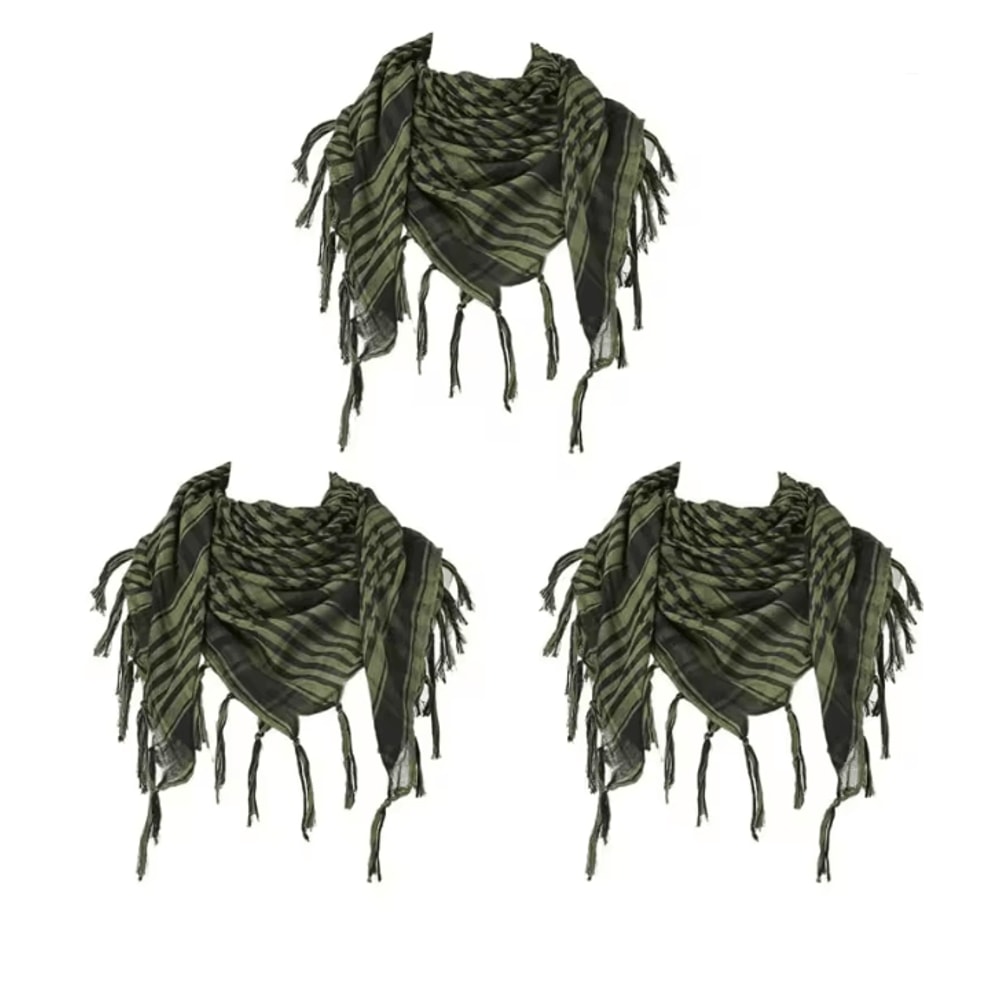 Tactical Desert Shemagh Scarf Lightweight Knitted Headscarf 25