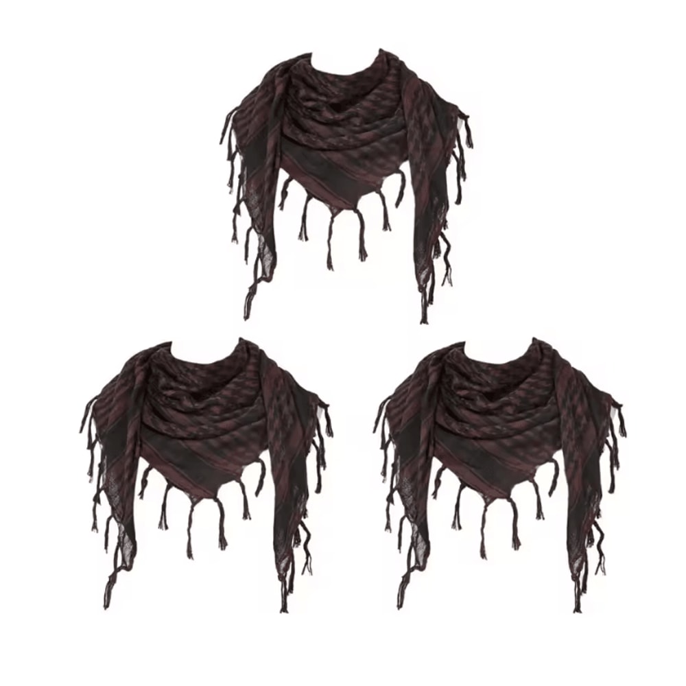 Tactical Desert Shemagh Scarf Lightweight Knitted Headscarf 26