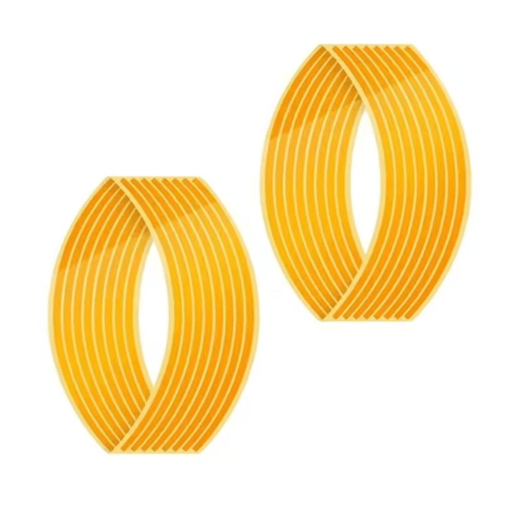 Reflective Motorcycle Wheel Rim Stripe Stickers For Bike And Motorbike 11