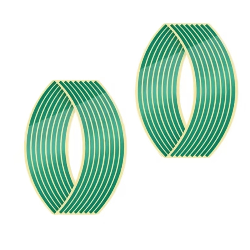 Reflective Motorcycle Wheel Rim Stripe Stickers For Bike And Motorbike 14
