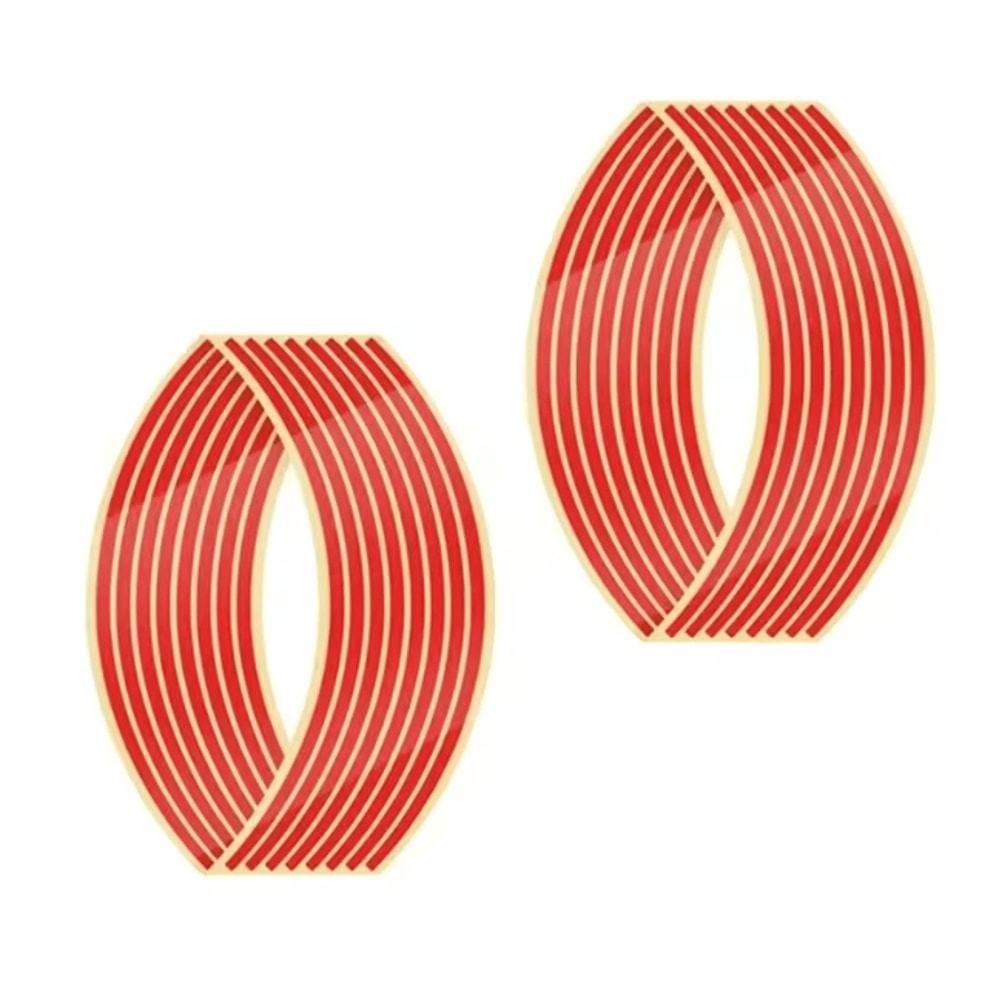 Reflective Motorcycle Wheel Rim Stripe Stickers For Bike And Motorbike 3