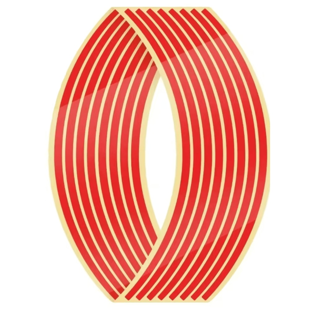 Reflective Motorcycle Wheel Rim Stripe Stickers For Bike And Motorbike 6