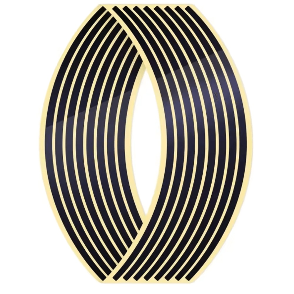 Reflective Motorcycle Wheel Rim Stripe Stickers For Bike And Motorbike 8