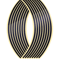 Reflective Motorcycle Wheel Rim Stripe Stickers For Bike And Motorbike 8