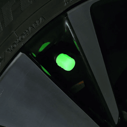 glowride luminous valve caps night safety tire accessories