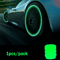 GlowRide Luminous Valve Caps Night Safety Tire Accessories 3