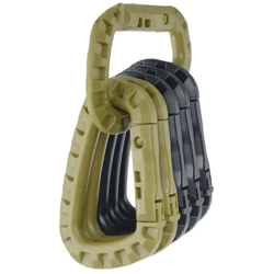traillock tactical carabiner clip set quick hook gear keychain