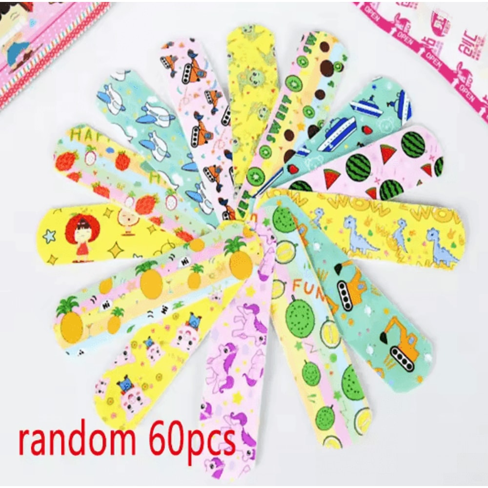 HappyHeal Kids Band Aid Stickers Waterproof Cartoon Animal Designs 5