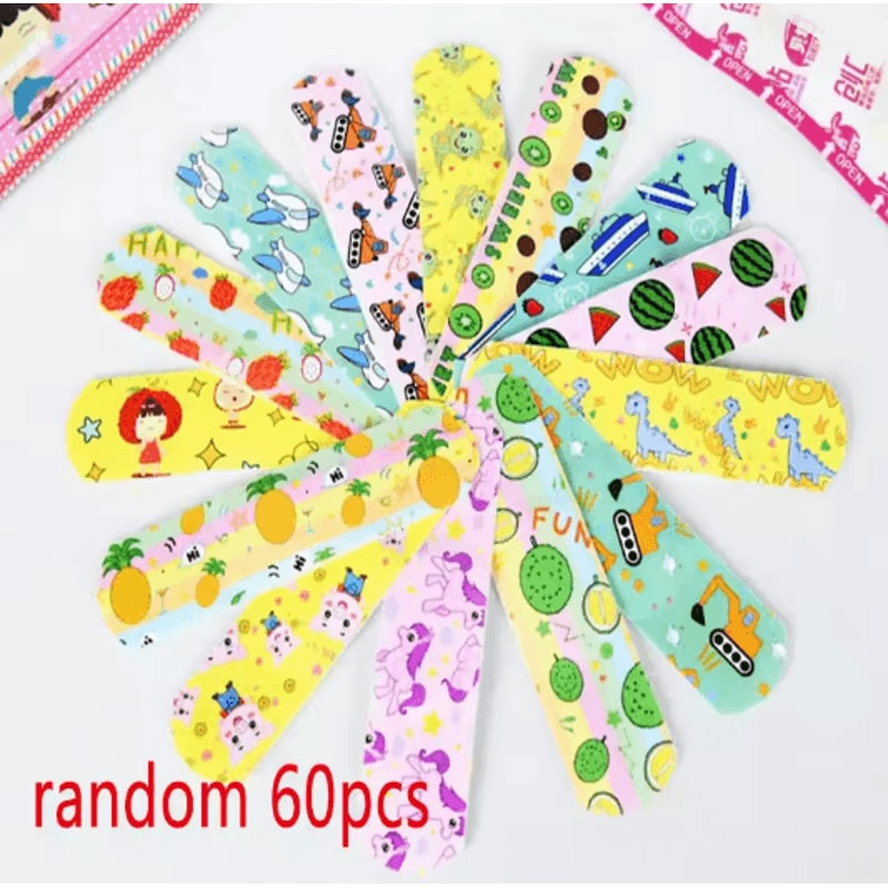 HappyHeal Kids Band Aid Stickers Waterproof Cartoon Animal Designs 5