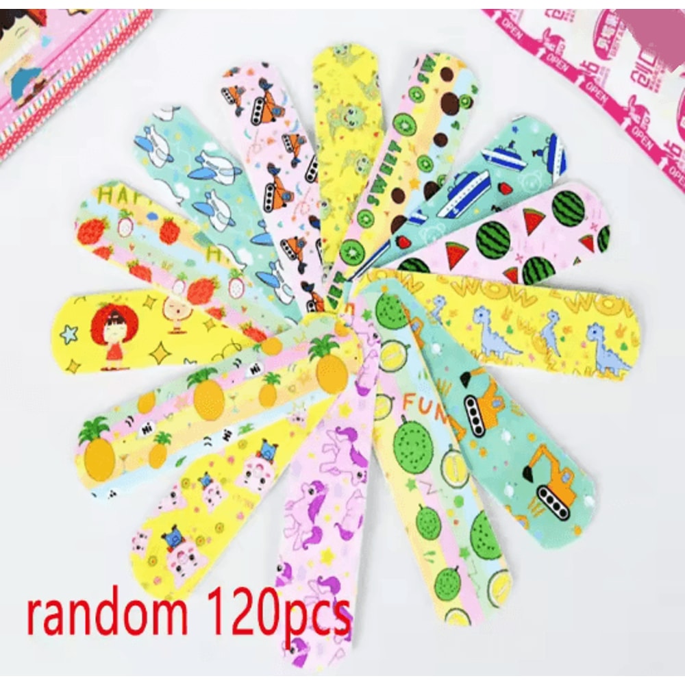 HappyHeal Kids Band Aid Stickers Waterproof Cartoon Animal Designs 7