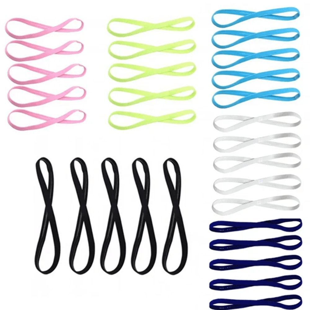 FlexStay Sports Headband Anti Slip Sweat Wicking Hair Band 1