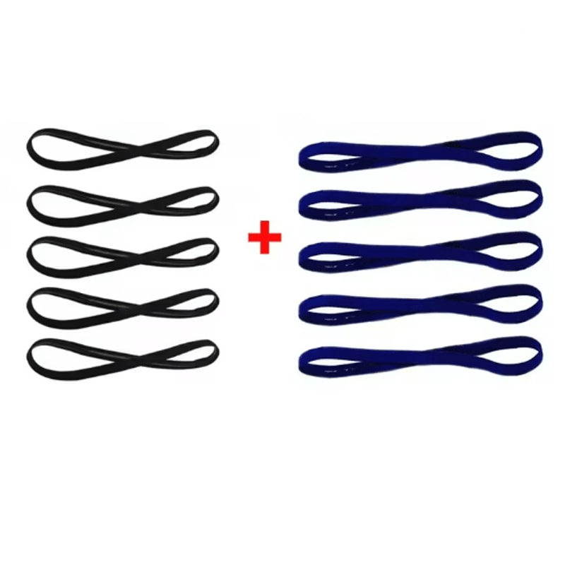 FlexStay Sports Headband Anti Slip Sweat Wicking Hair Band 6