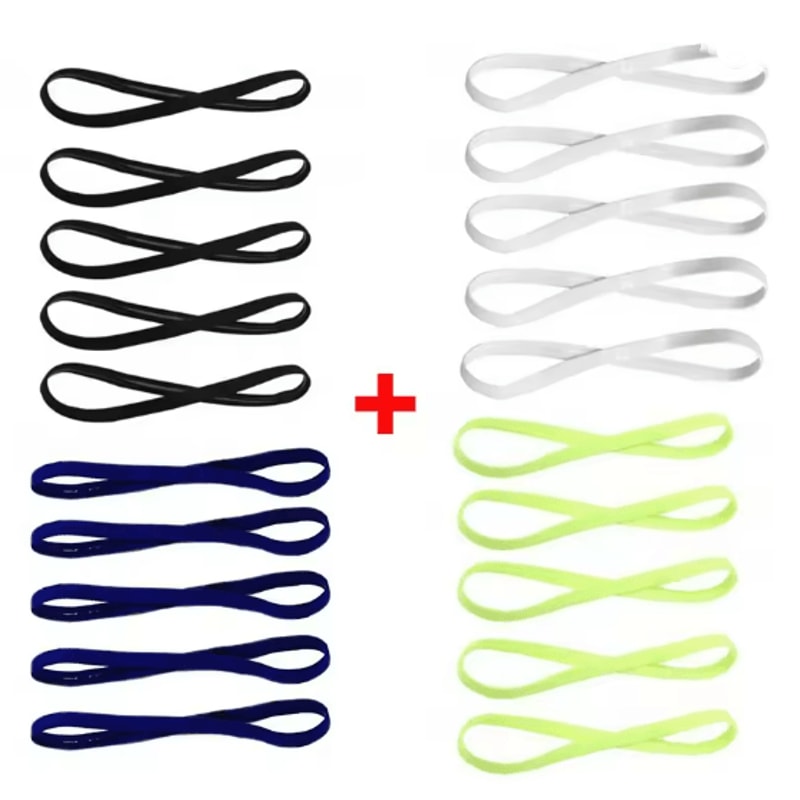 FlexStay Sports Headband Anti Slip Sweat Wicking Hair Band 7