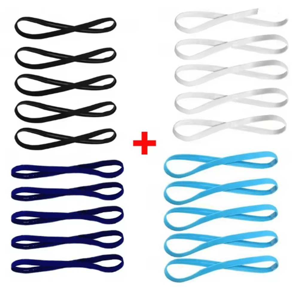 FlexStay Sports Headband Anti Slip Sweat Wicking Hair Band 8