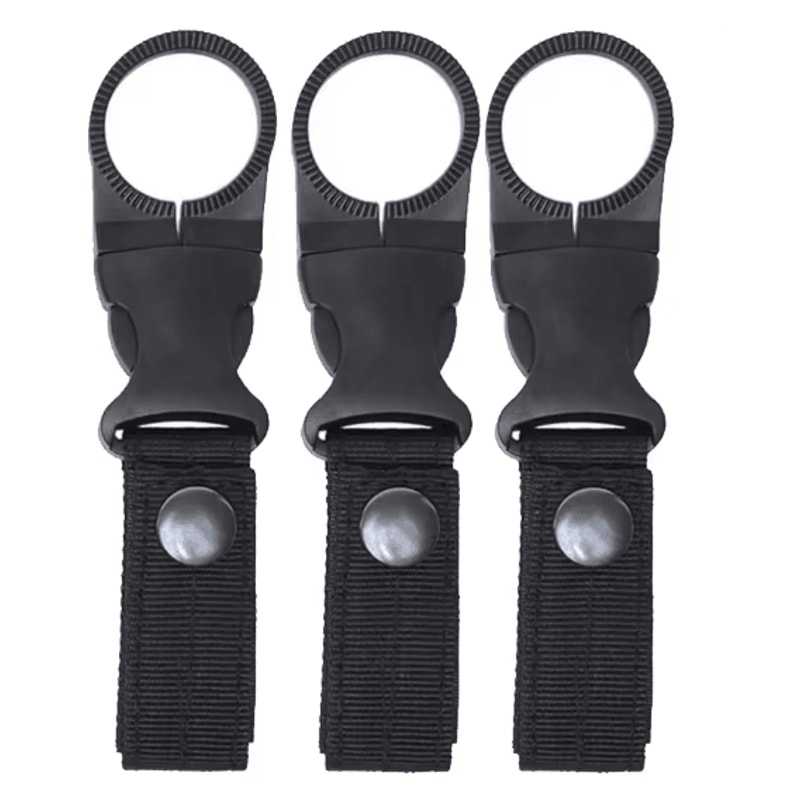 TrailClip Water Bottle Holder Clip Backpack Carabiner Hook 10