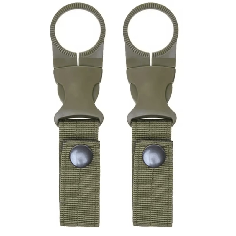 TrailClip Water Bottle Holder Clip Backpack Carabiner Hook 8