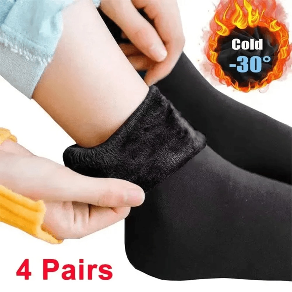 CozyNest Winter Fleece Socks Warm Soft Home Sleep Socks 0