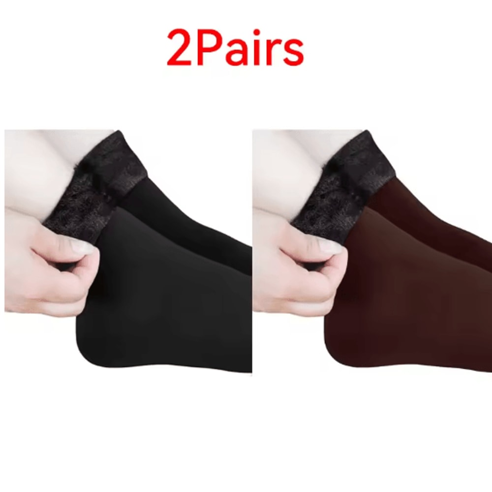 CozyNest Winter Fleece Socks Warm Soft Home Sleep Socks 13