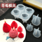 3D Strawberry Silicone Candle Mold For DIY Candle Making And Home Decor 1