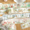 Kawaii Cartoon Animal Masking Tape For Scrapbooking Journals And Crafts 0