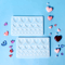 Heart Shape Silicone Mold For Resin Jewelry Crafts And Baking 4