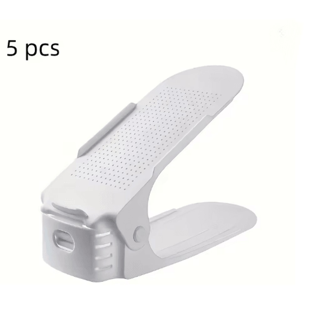 Adjustable Shoe Rack Organizers Space Saving Shoe Storage Set Of 5 4