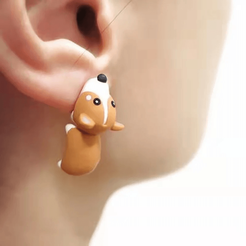 Cute Mini Cartoon Animal Earrings For Everyday Style And Gifts 1