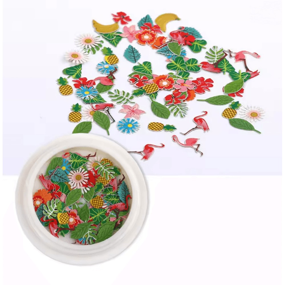 Ultra Thin Flower Nail Art Stickers For DIY Manicure Designs 11