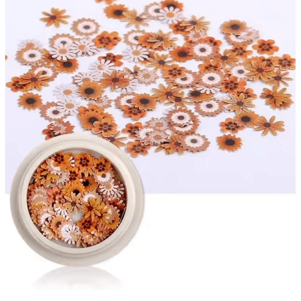 Ultra Thin Flower Nail Art Stickers For DIY Manicure Designs 7