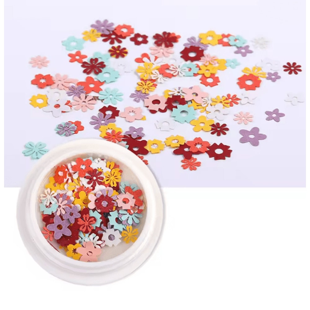 Ultra Thin Flower Nail Art Stickers For DIY Manicure Designs 13