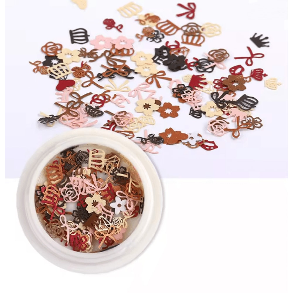 Ultra Thin Flower Nail Art Stickers For DIY Manicure Designs 16