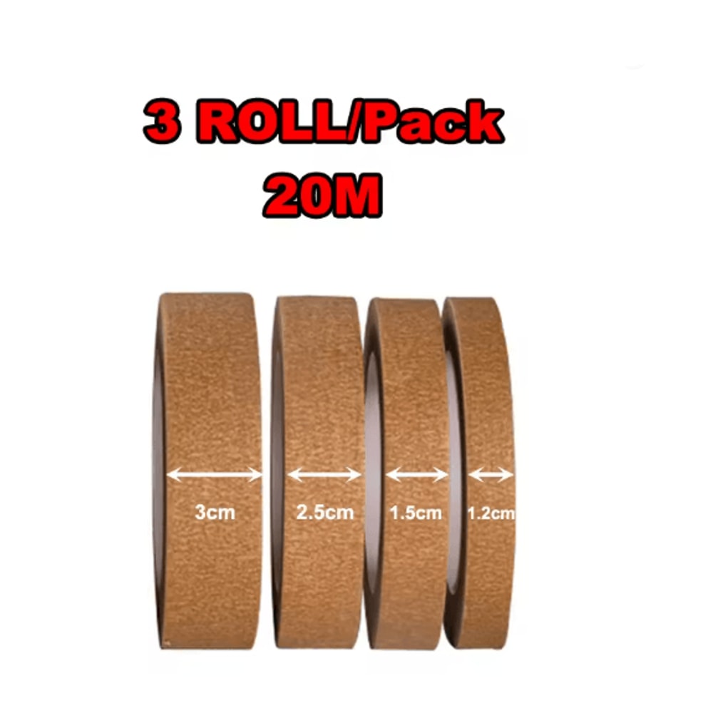 Writable Masking Tape For Painting Clean Removal Paint Protection Roll Set 3
