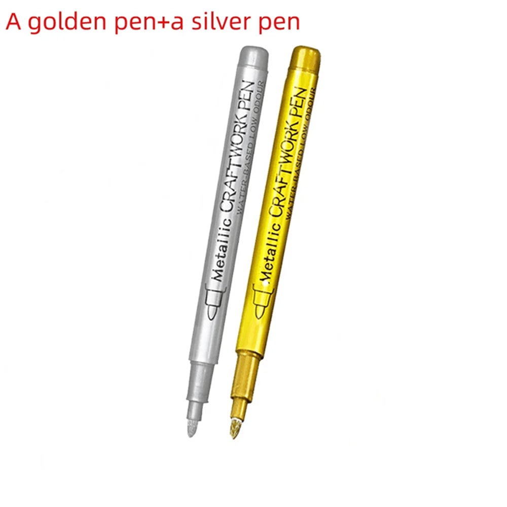 Metal Paint Marker Pen Permanent Fade Resistant Craft Marker 3