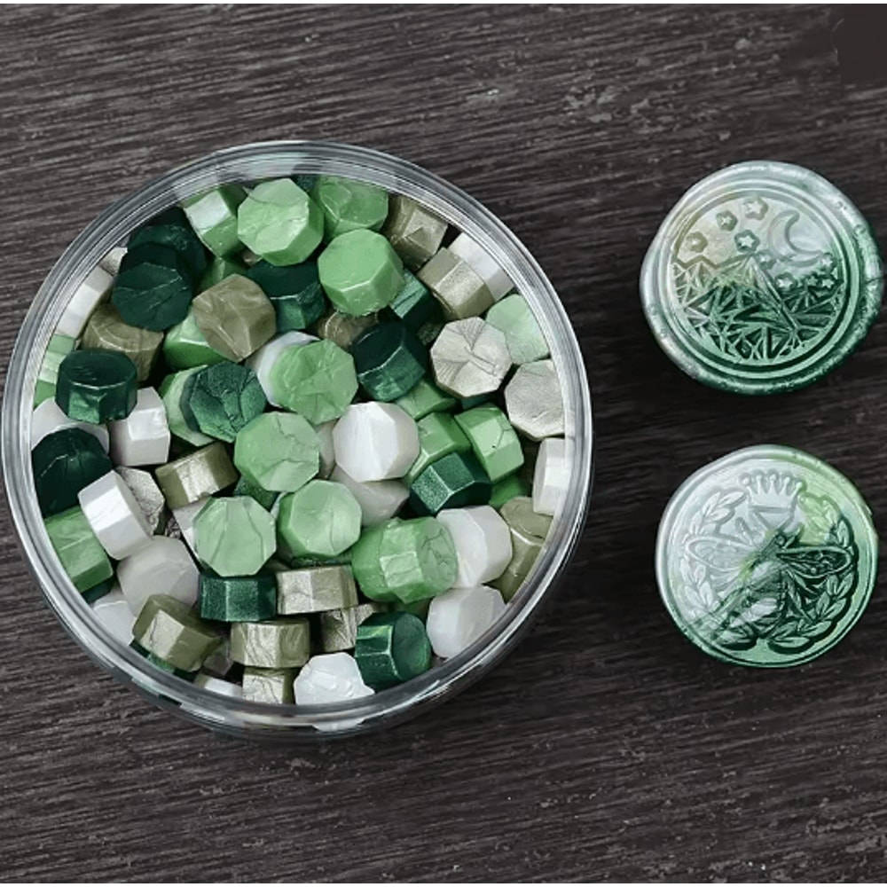 Pearlescent Wax Seal Beads Mix Color For Envelope And Craft Sealing 11