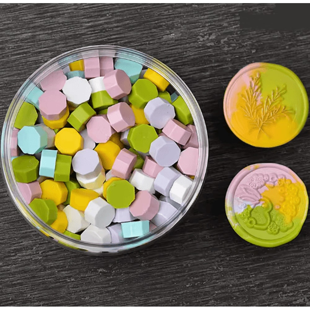 Pearlescent Wax Seal Beads Mix Color For Envelope And Craft Sealing 3