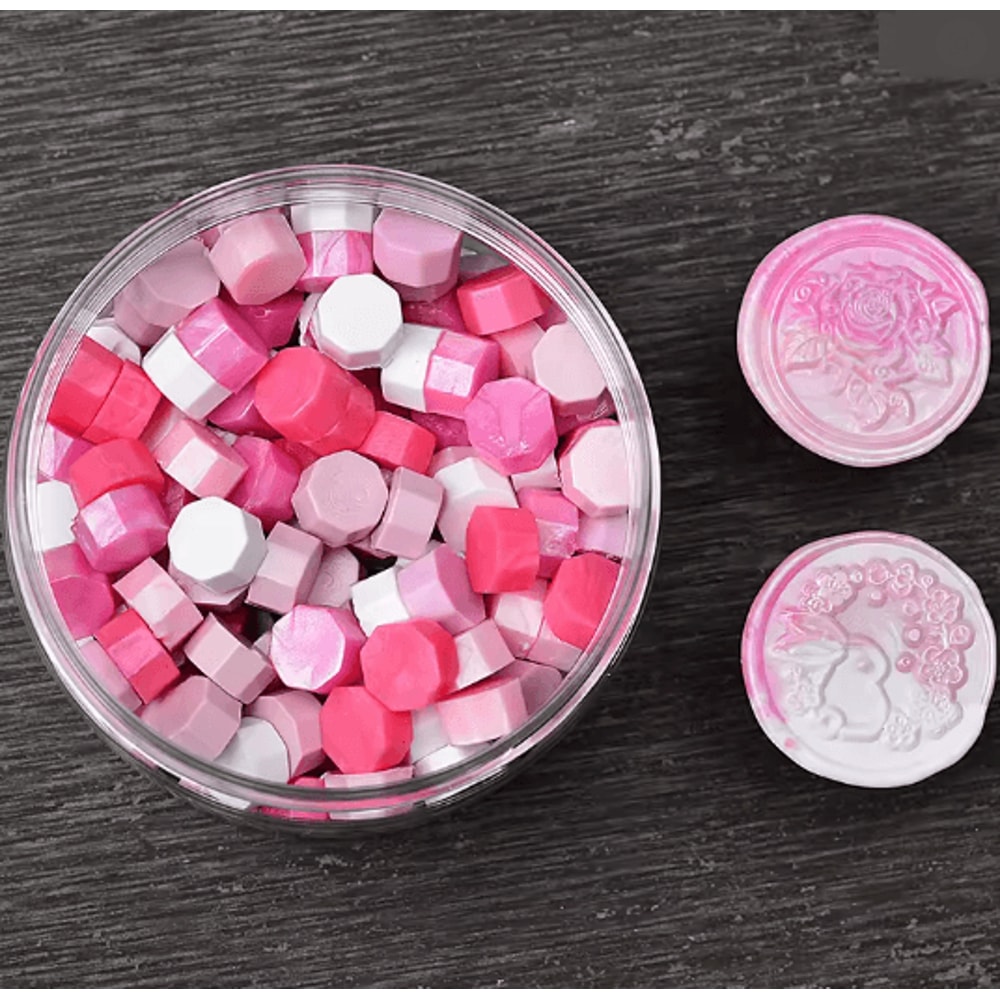 Pearlescent Wax Seal Beads Mix Color For Envelope And Craft Sealing 4