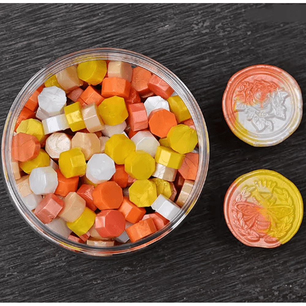 Pearlescent Wax Seal Beads Mix Color For Envelope And Craft Sealing 5