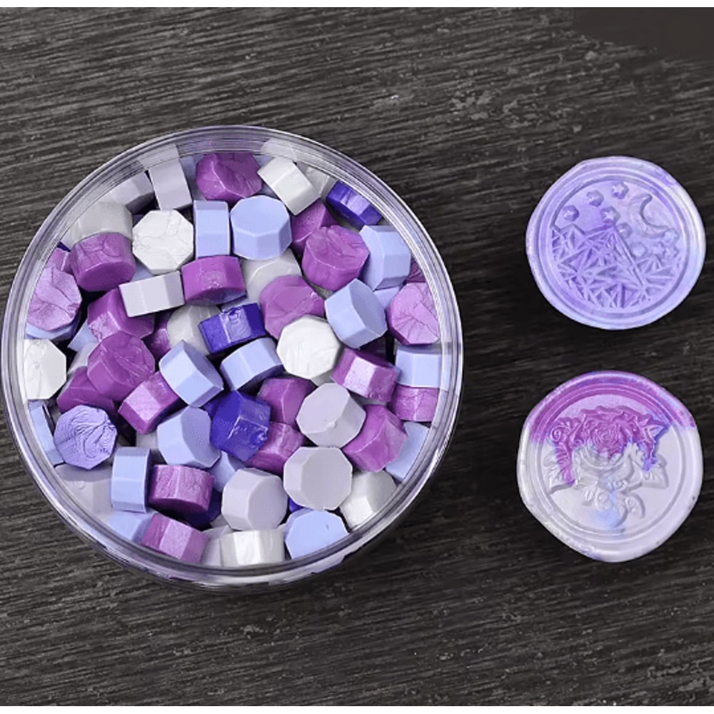Pearlescent Wax Seal Beads Mix Color For Envelope And Craft Sealing 6