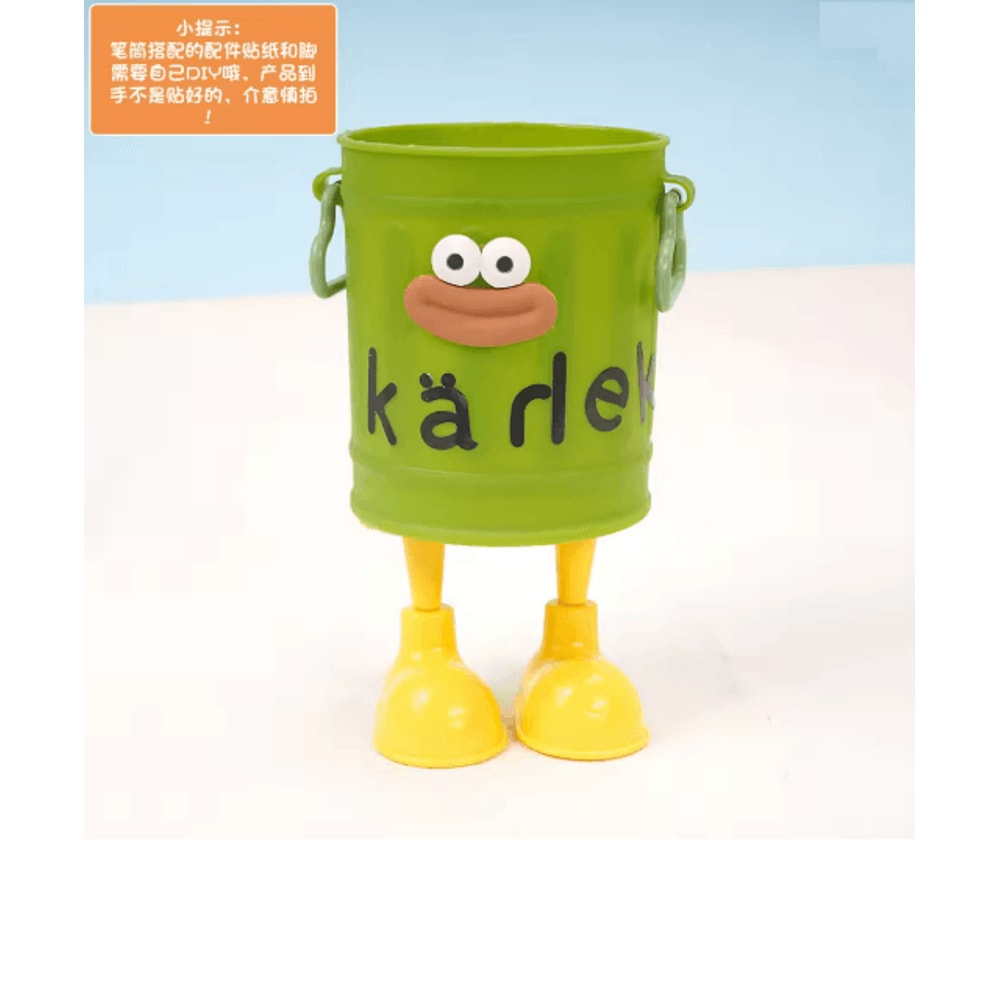 Cute Desk Pen Holder Plastic Office Storage Organizer 4