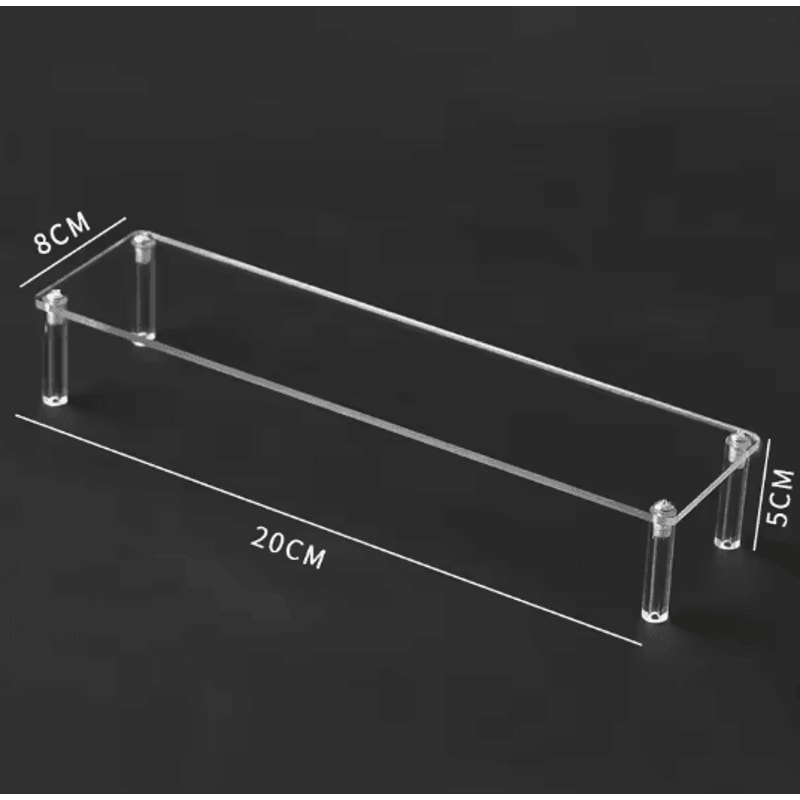 Multi Layer Acrylic Display Shelf For Figurines Jewelry And Collectibles 4